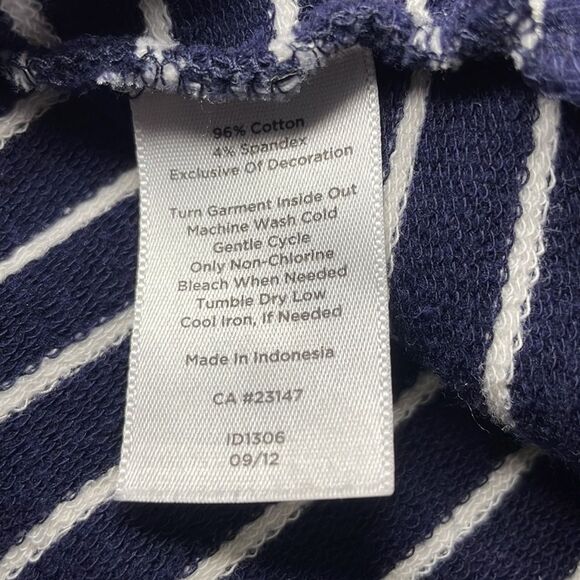 Talbots Nautical Striped Tunic Top| Coastal Chic Must-Have - Picture 9 of 10